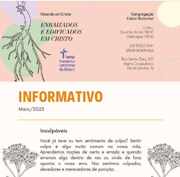 Informativo Luterana de Copa -