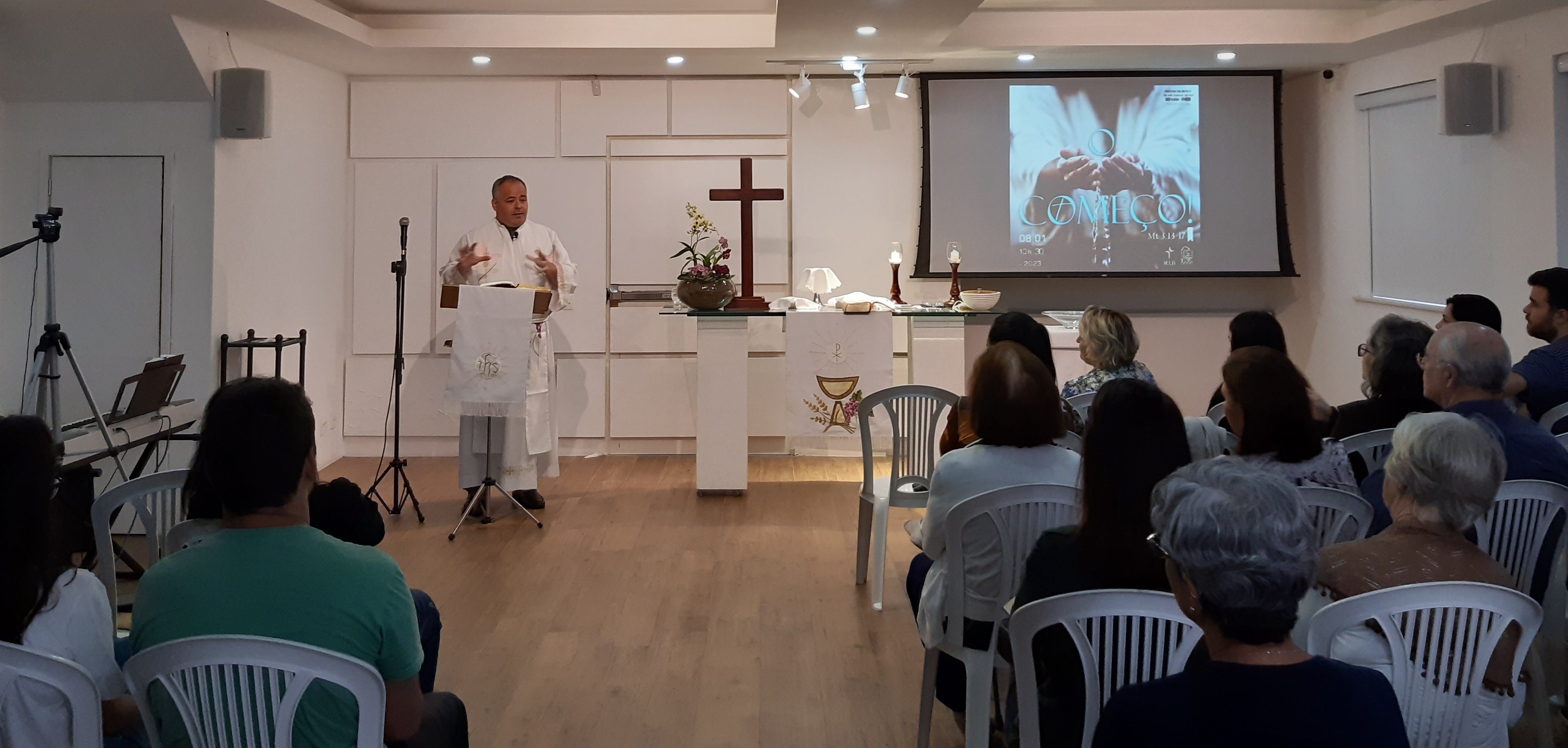 Rev. Waldemar Garcia, novo pastor da CELCR